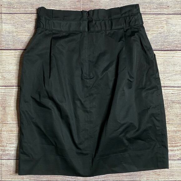 BCBGMaxAzria Black Skirt SIZE 2  Paperbag Waist Mini Length Pencil Skirt - Picture 3 of 6
